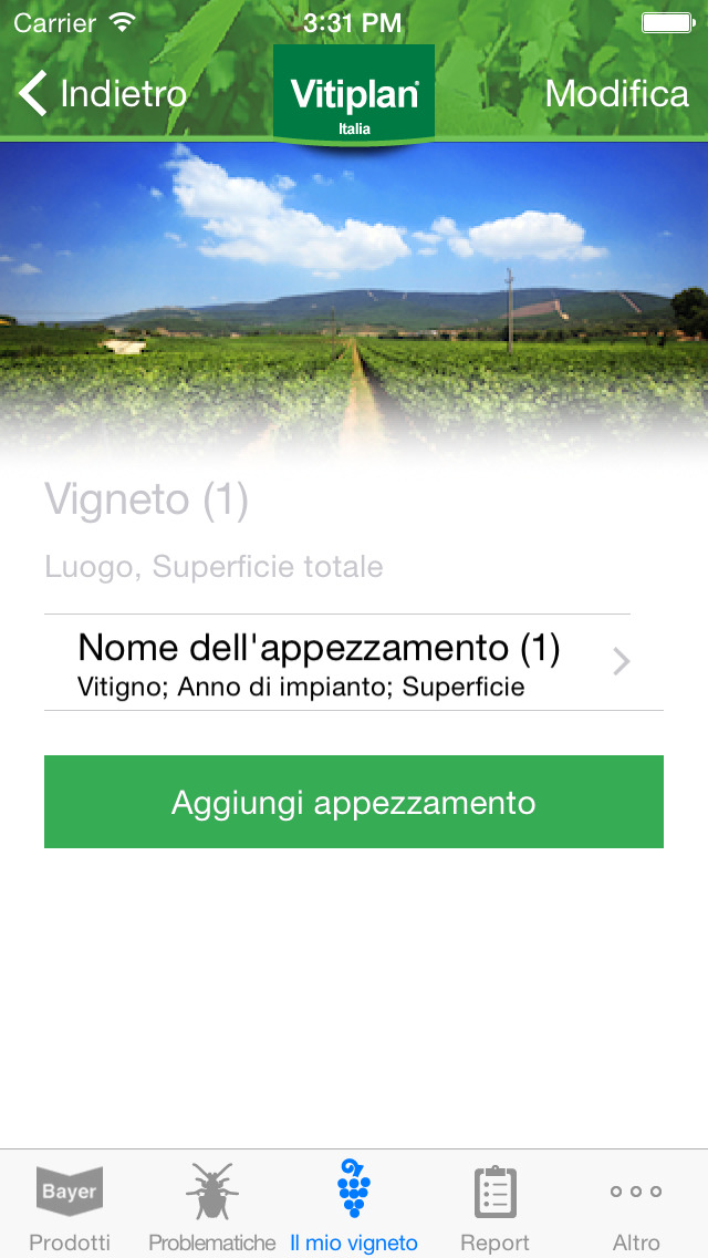 Vitiplan Italia for iPhone