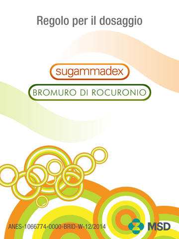 Sugammadex for iPad