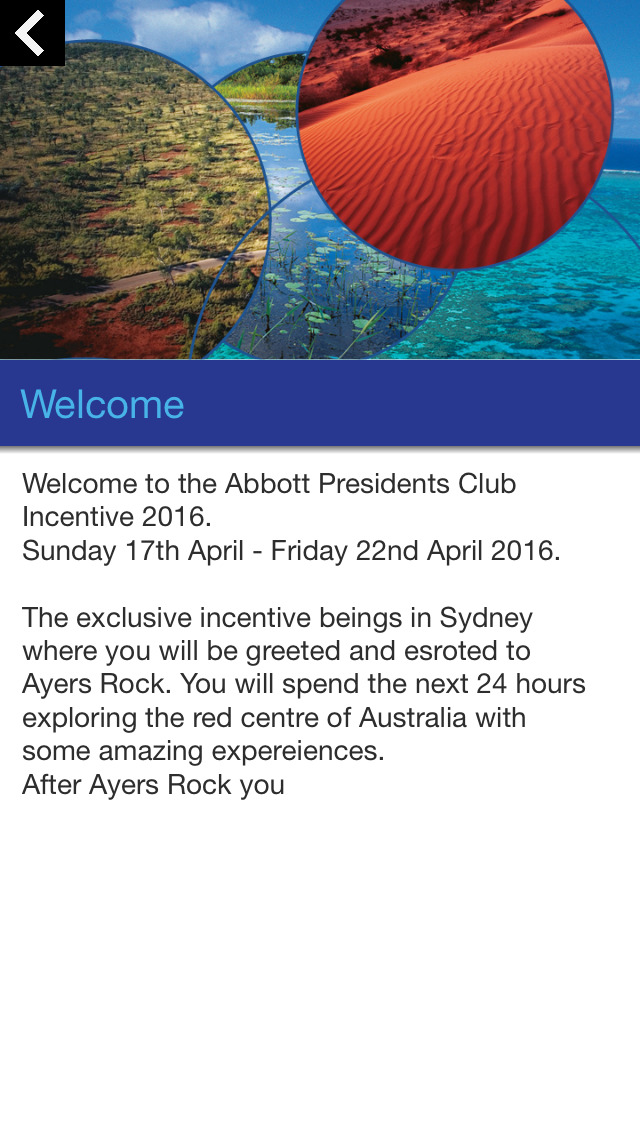 Abbott Presidents Club 2016 for iPhone