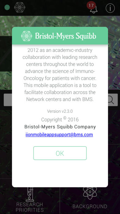International Immuno-Oncology Network for iPhone