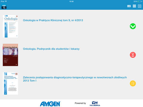 Biblioteka AMGEN for iPad