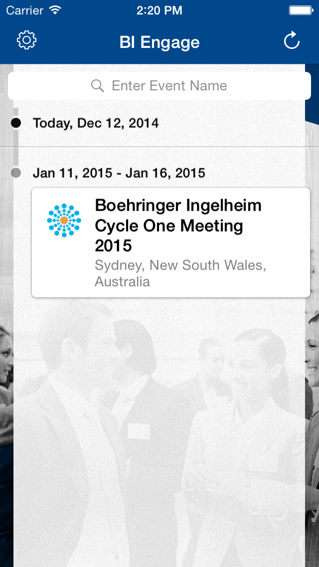 BI Engage for iPhone