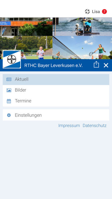 RTHC Bayer Leverkusen e.V. for iPhone