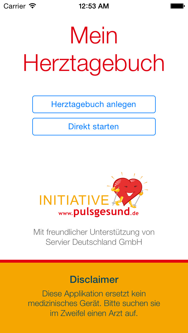 Pulsmesser und BMI-Rechner - Die App von pulsgesund.de for iPhone