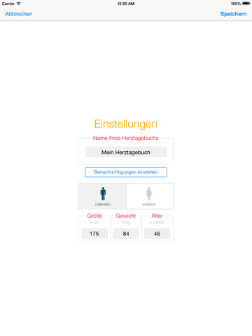 Pulsmesser und BMI-Rechner - Die App von pulsgesund.de for iPad