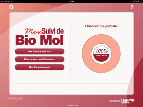Mon Suivi de Bio Mol for iPad