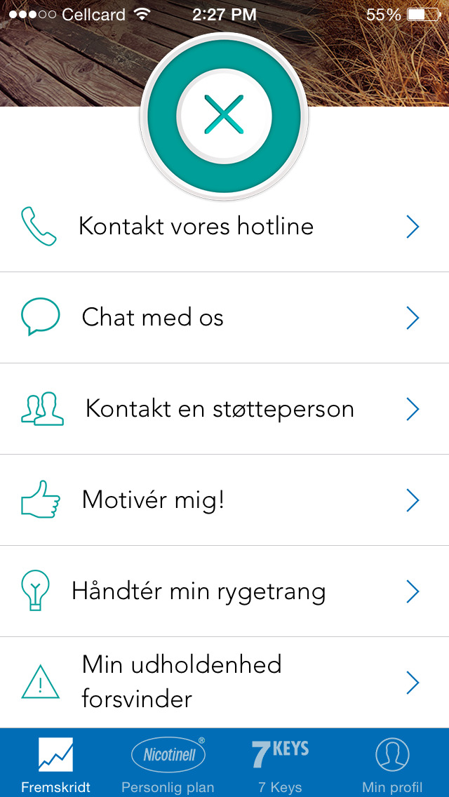 7 Keys to Quit (Denmark) for iPhone