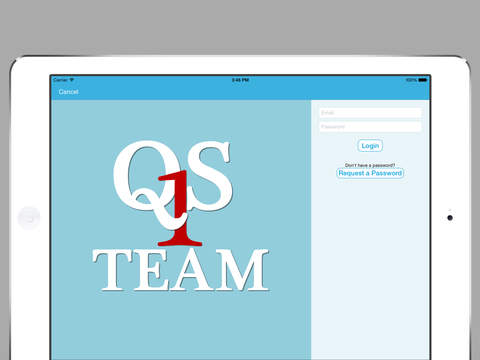 QS One Team Meeting for iPad