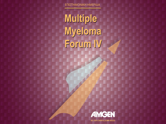 Multiple Myeloma Forum Events for iPad