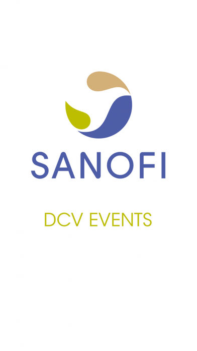 Sanofi DCV Events for iPhone