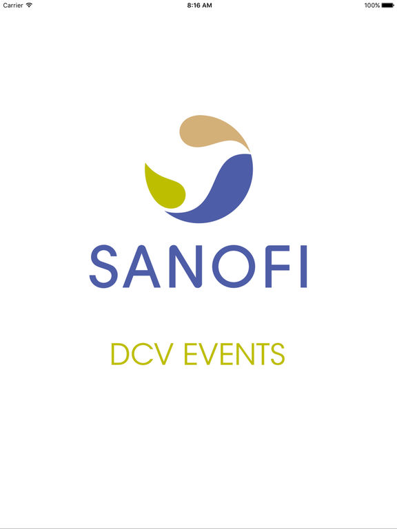 Sanofi DCV Events for iPad
