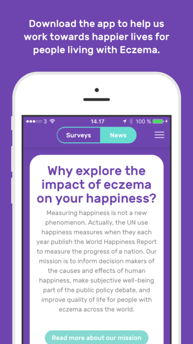 Eczema Happiness Study for iPhone