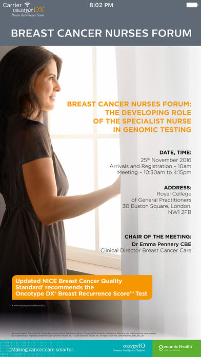 Breast Cancer Nurses Forum for iPhone