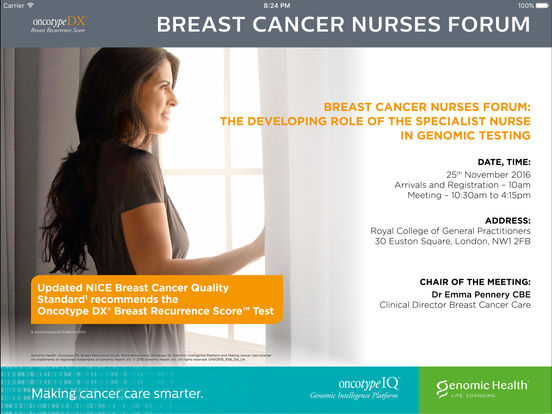 Breast Cancer Nurses Forum for iPad