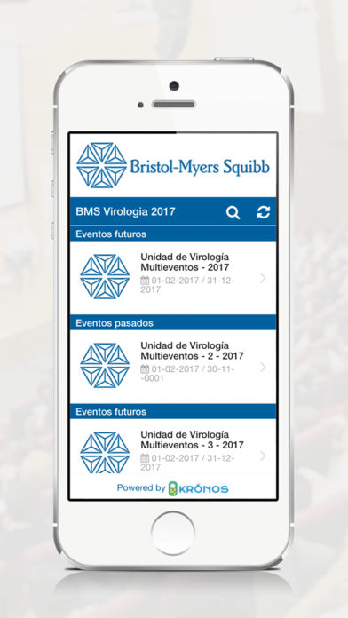 EVENTOS BMS VIROLOGíA for iPhone