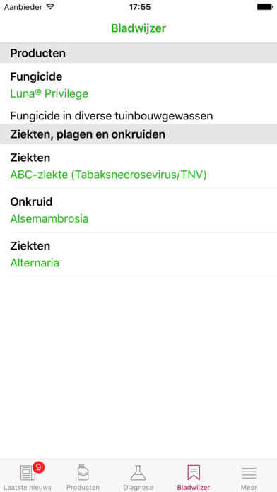Bayer Agro App for iPhone