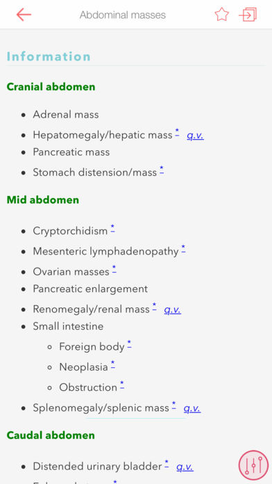 Differential Diagnosis in Small Animal Medicine for iPhone