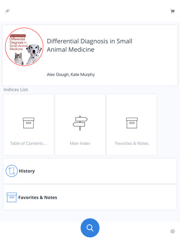 Differential Diagnosis in Small Animal Medicine for iPad