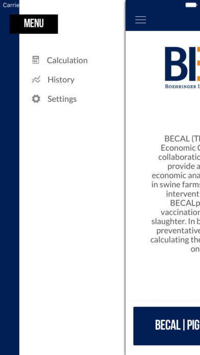 BECAL for iPhone