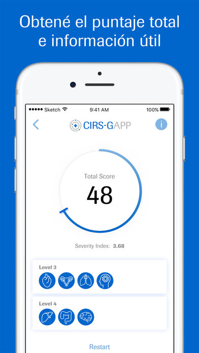 CIRS-G APP for iPhone