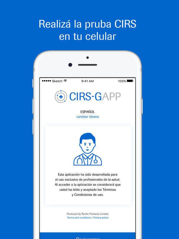 CIRS-G APP for iPad