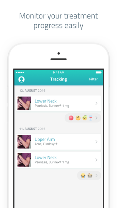 InTouch - Skin Monitoring for iPhone
