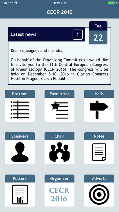 CECR 2016 for iPhone