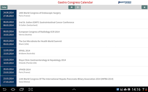 Gastro Congress App
