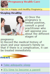Pregnancy Health Care