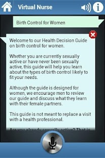 Virtual Nurse - Birth Control