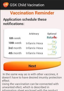 GSK Očkování kojenci