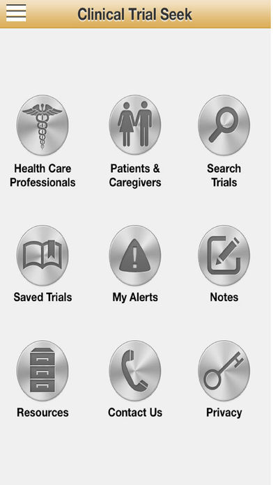 Clinical Trial Seek for iPhone