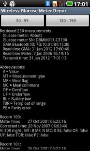 Wireless Glucose Meter Demo