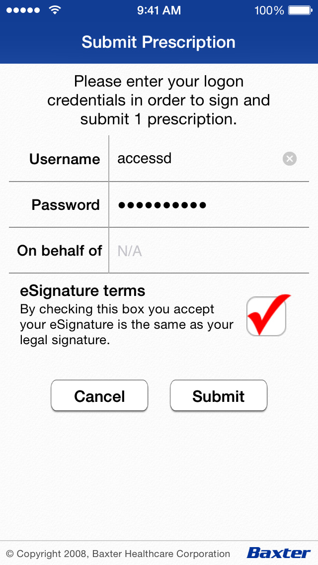 eSignature for iPhone