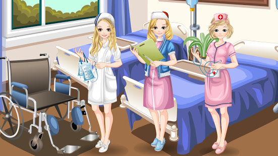 Hospital nurses - girl games