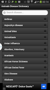 Animals Disease Dictionary..