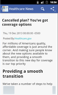 HealthCare.gov Updates