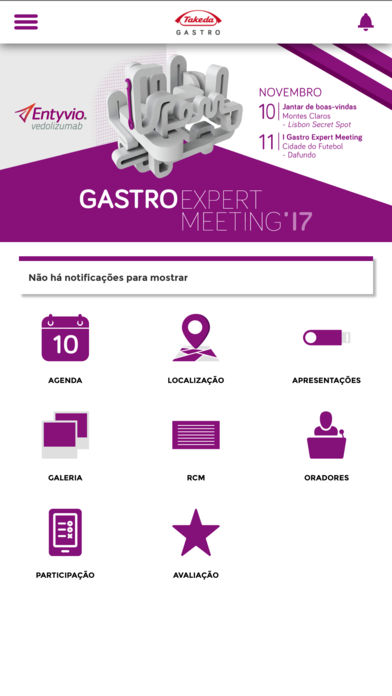 Gastro Expert Meeting for iPhone