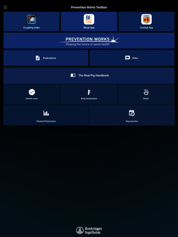 BI Prevention Works Toolbox for iPad