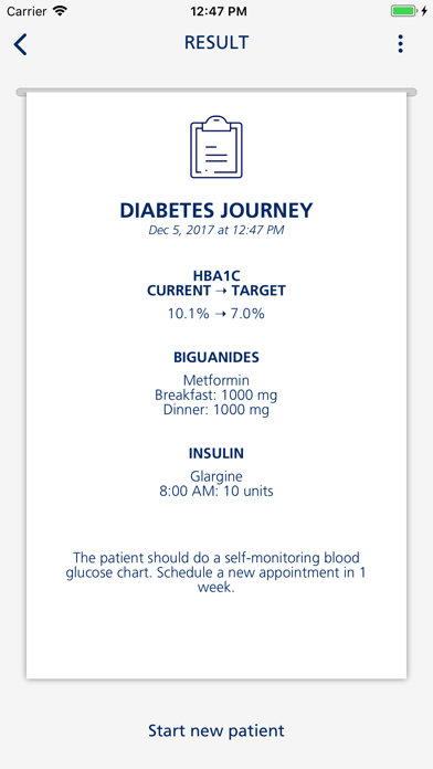 Diabetes Journey for iPhone