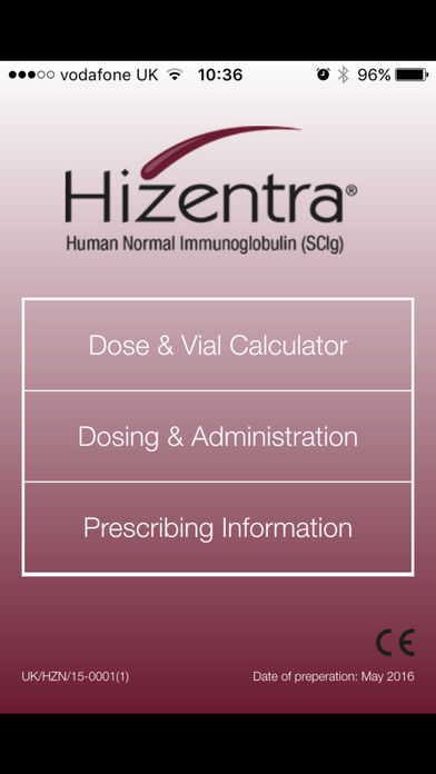 Hizentra Dose Calculator for iPhone