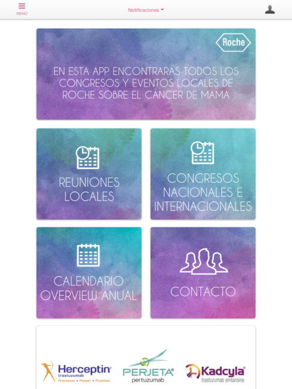 Eventos Her2 for iPad