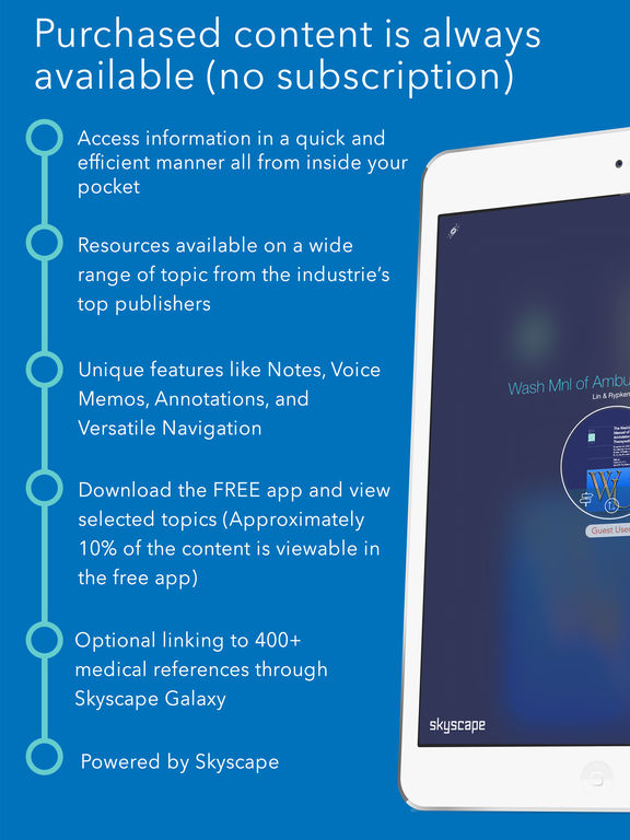 The Washington Manual of Ambulatory Therapy for iPad