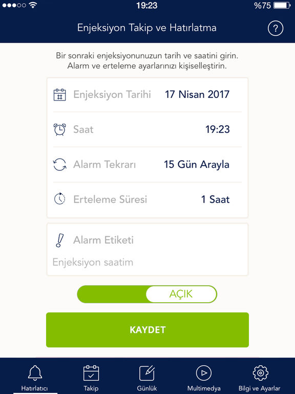 Asistanım AbbVie for iPad
