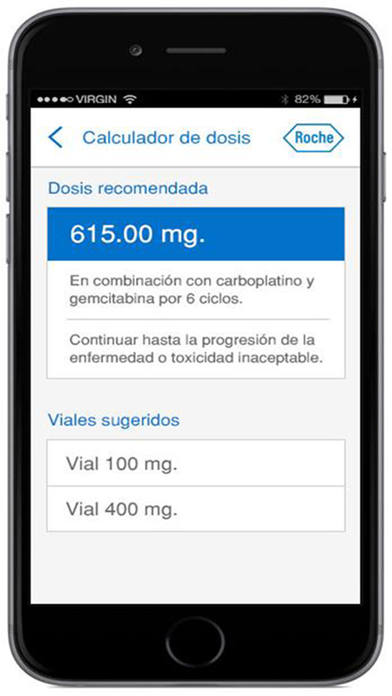 Calculadora de dosis - Roche for iPhone