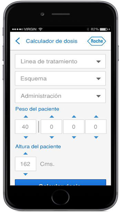 Calculadora de dosis - Roche for iPhone