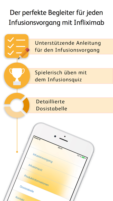 IFX Infusion - Anleitung für Infliximab for iPhone
