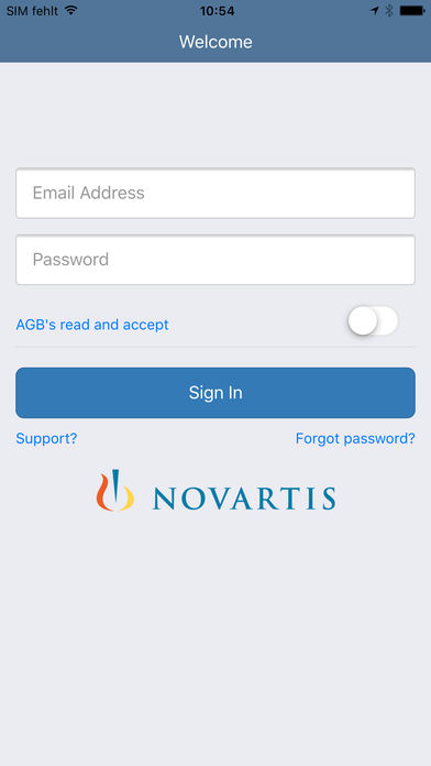 Novartis Clinical Trials for iPhone