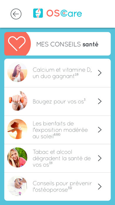 OSCare for iPhone