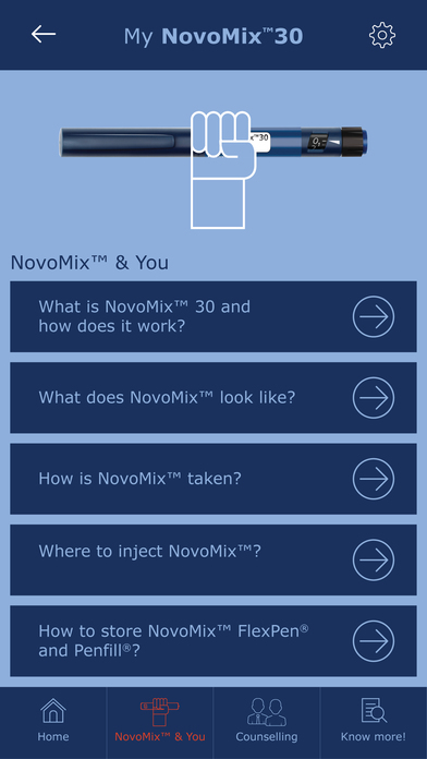 My NovoMix 30 for iPhone